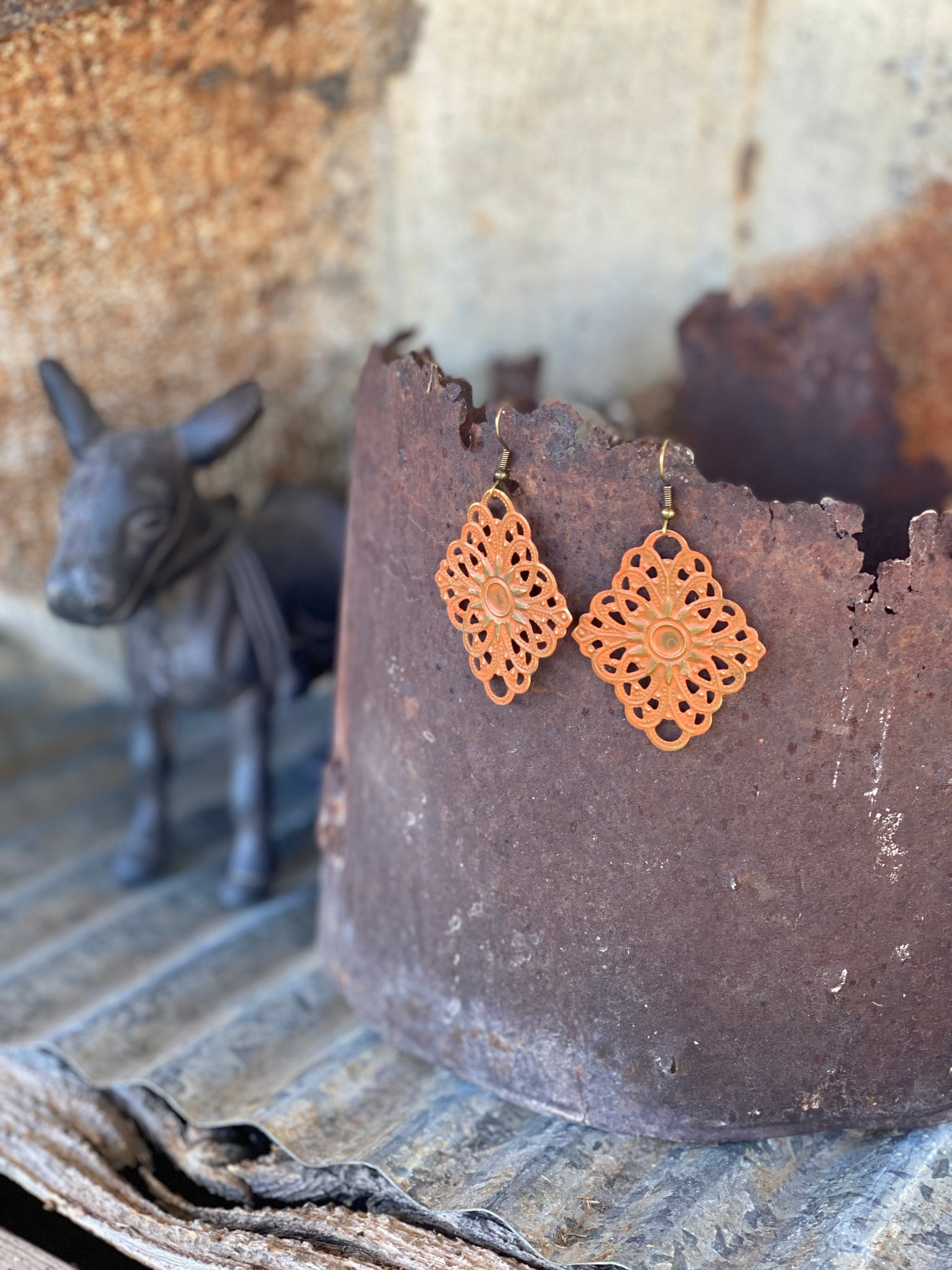 Conifer Clay Earrings