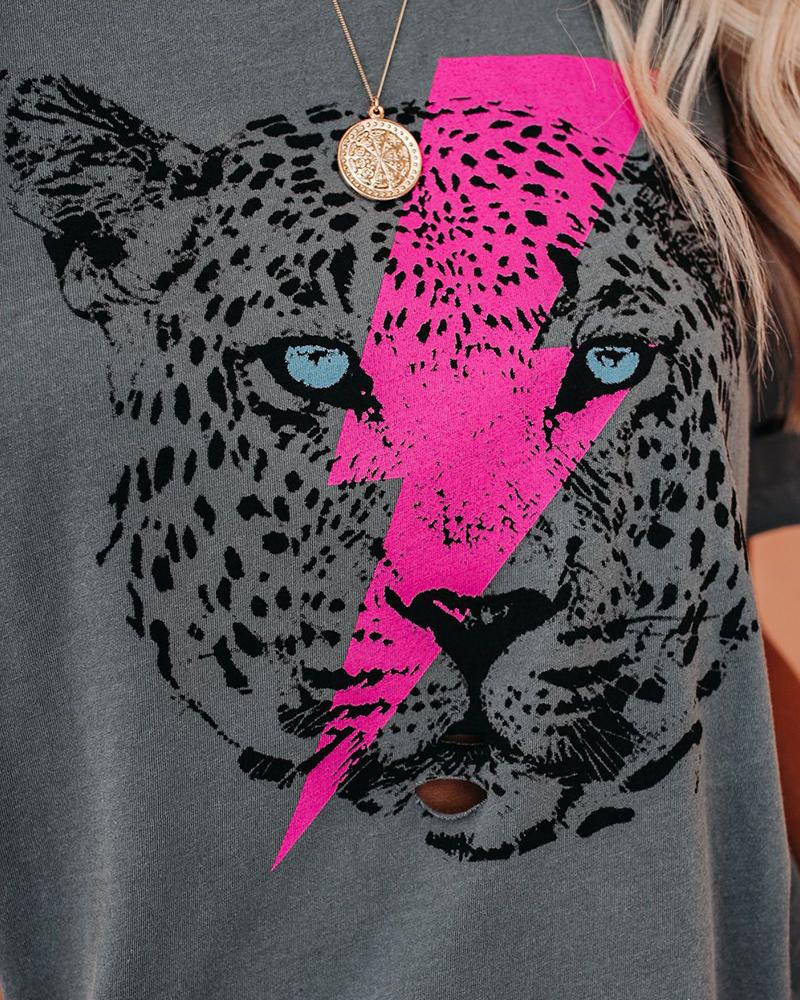Eckert Leopard Lightning Shirt
